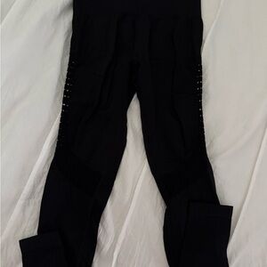 Black Women's Mesh Leggings